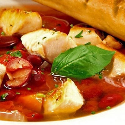 chicken minestrone soup